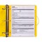 Avery UltraDuty SDS Binder Bundle, 3" Durable Poly Binder with Chain, Plastic A-Z Dividers, Sheet Protectors (77714)